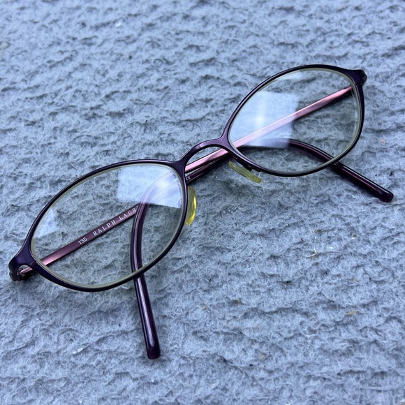Ralph Lauren RL1317 F43 Eyeglasses Frames ONLY Purple Italy 50-17-135 Full Rim - Picture 1 of 14